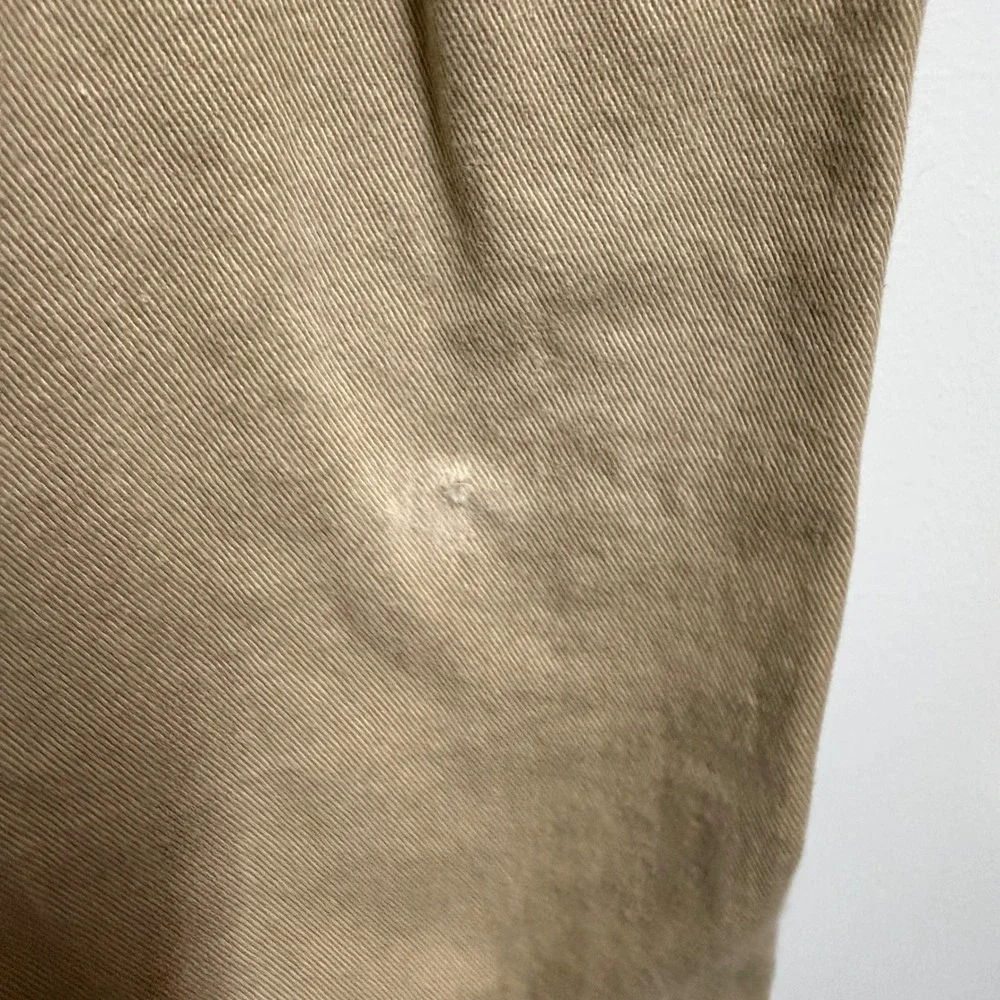 Gymboree Kids Khaki Pants Gray Ribbed Knit Elastic Waist Drawstring Size‎ 6